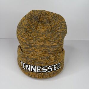 Tennessee Volunteers Knit Hat Cap Beanie Mens One Size Orange Gray‎ FOCO NWOT
